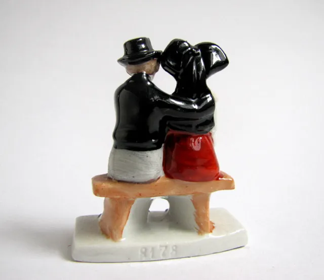 Couple Alsacienne Alsacien - Avant Le Mariage - Figurine Porcelaine 2