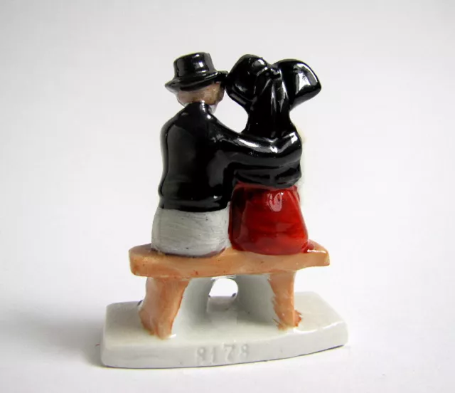 Couple Alsacienne Alsacien - Avant Le Mariage - Figurine Porcelaine 2
