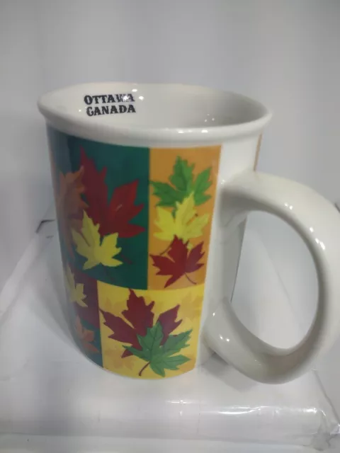 OTTAWA CANADA COFFEE MUG. OTTAWA CANADA MUG. MAPLE LEAF Deco Mug. B253