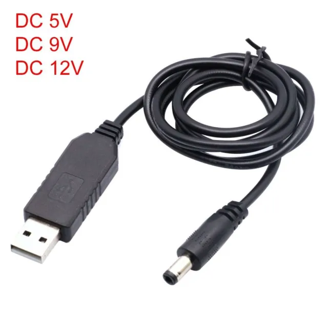 zur Power bank USB auf DC Jack Aufwärts kabel Boost Line Konverter USB-Kabel