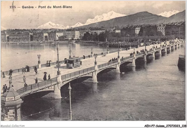 Aehp7-0601- Suisse - Geneve - Le Pont Du Mont-Blanc