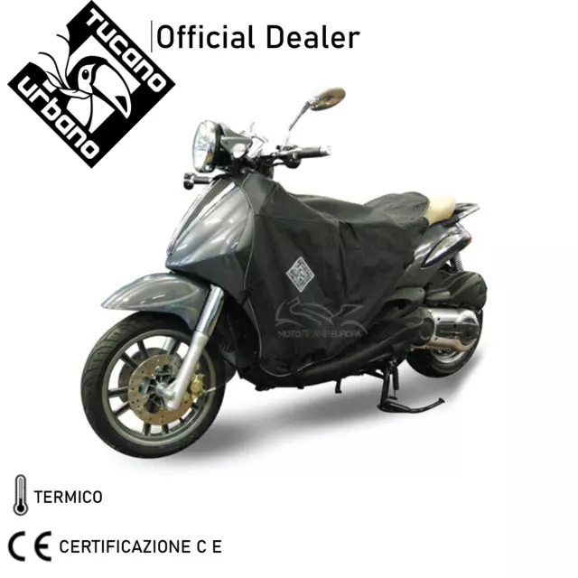 Termoscud Tucano Urbano Nero R152C PIAGGIO Beverly anche Tourer 125/200/250/4