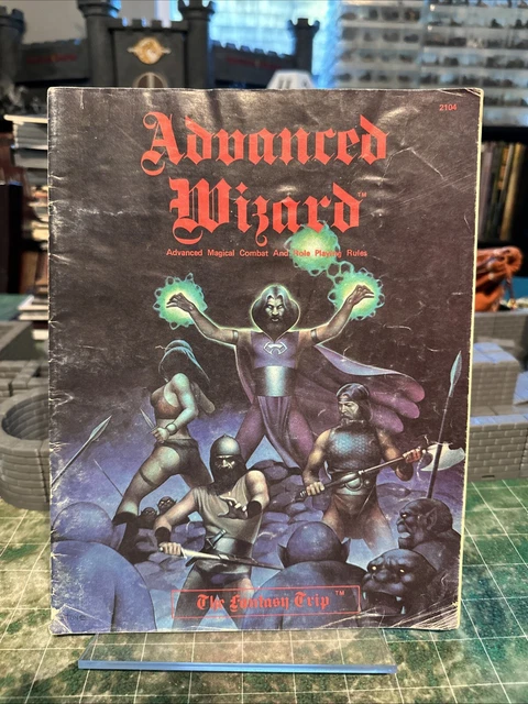 SPI TSR RPG  Metagaming The Fantasy Trip Advanced Wizard Rule Book