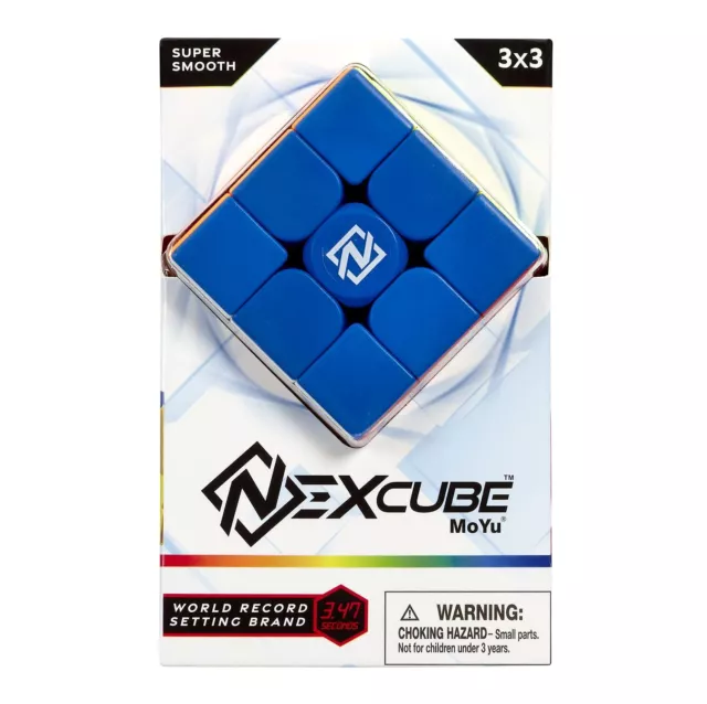 Nexcube 3x3 - Super Smooth 3x3 Speed Cube   Puzzle Cubes   Brain Tea (US IMPORT)