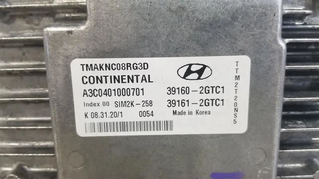 20 2020 HYUNDAI Santa Fe 2.0L Turbo Fwd Engine Control Module Ecm ...
