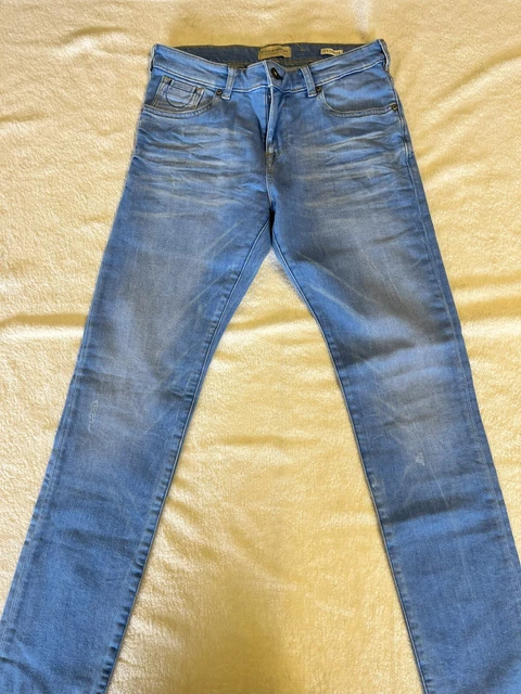 Jeans skinny ""Strummer"" scozzesi - bambini taglia 14