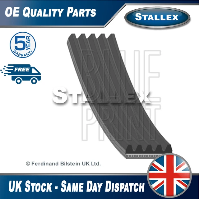 thumbnail image 2 of Gates 5PK1236SF V-Ribbed Drive Belt - Alternator/Fan - 5 Year Warranty 2 of 5