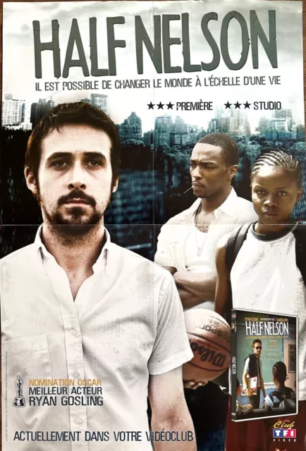 Affiche Cinéma HALF NELSON 40x60cm Poster / Ryan Gosling / Ryan Fleck