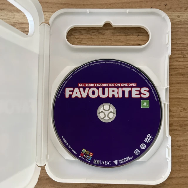 ABC FOR KIDS Favourites 1 DVD Wiggles Thomas Bob the Builder Banana In