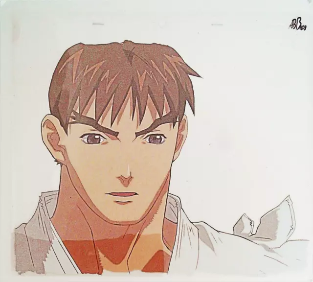 Street Fighter Zero Ryu Anime Production Cels and Animation, Lot #11137