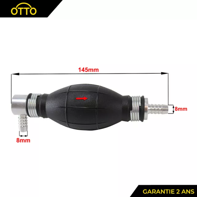 pompe d'amorcage pour renault citroen peugeot essence gasoil 8 mm