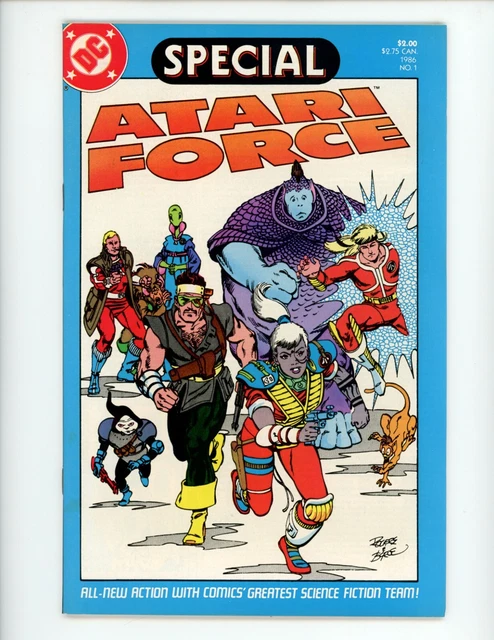 Atari Force #1 Comic Book 1986 VF DC Comics Dart Andy Helfer Collectible