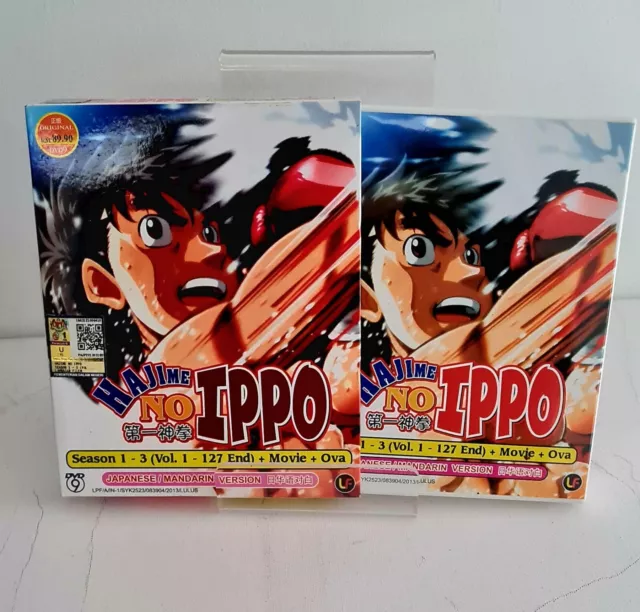 HAJIME NO IPPO (SEASON1-3) - ANIME TV SERIES DVD (1-127 EPS + OVA) SHIP  FROM US