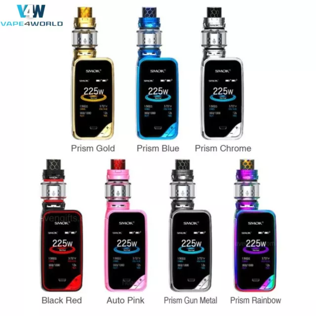 Smok X Priv Vape Mod Kit 225W 2ML TFV12 Tank | Replacement Coils - Fast Dispatch