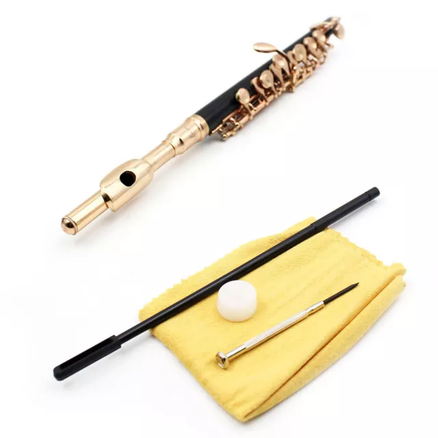 Flute Cleaning Set Cleaning Rod Stick Musical Instrument Cleaning