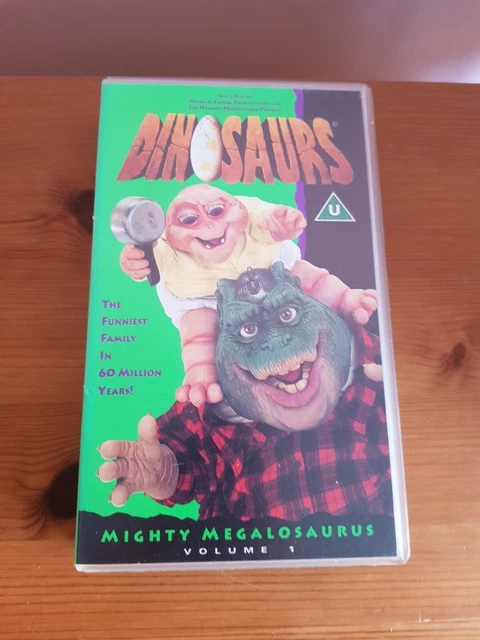DISNEY DINOSAURS: VHS Mighty Megalosaurus Volume 1, 1990s TV Show £21.