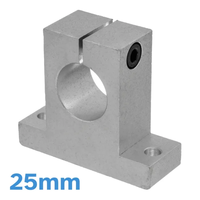 25mm Aluminium Linear Rail Shaft Support SK25 Guide Rod Mount Replacement Part