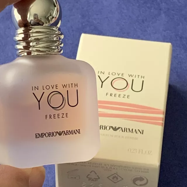 🌸In Love With You Freeze🌸 Miniature Emporio Armani Edp Pour Femme 7 Ml