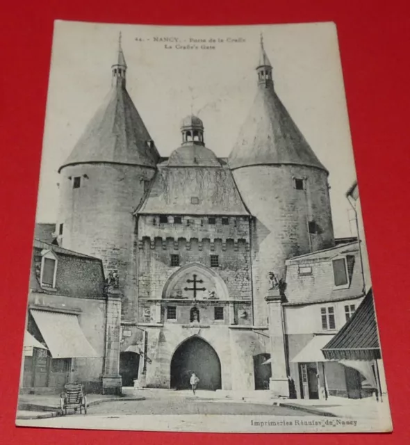 Cpa Carte Postale 1910-1920 Nancy Lorraine Porte La Craffe 54 Meurthe & Moselle