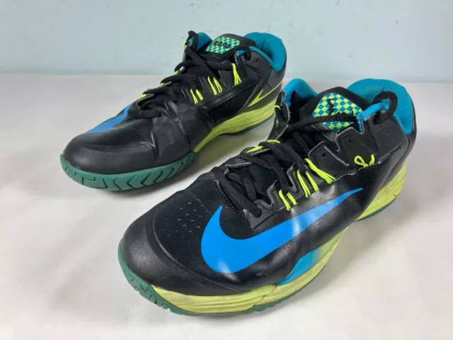 2016 Nike Lunar Ballistec 1.5 Rafael RAFA Nadal 10.5 Black Volt Blue 812939-043