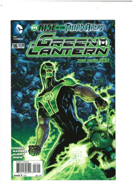 Green Lantern #16 DC Comics 2013 New 52 Simon Baz, Rise of Third Army NM- 9.2