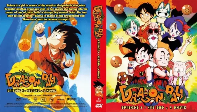 Dragon Ball Z (VOL.1 - 291 End) DVD English Version All Region