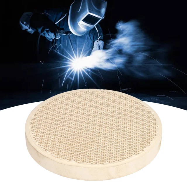 Honeycomb Solder Board Round Heat Insulation Ceramics Soldering Board ABE