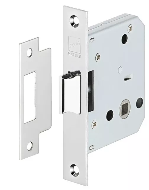 Affaire Classée Serrure Encastrée de Porte Avec Clenche 55/24 MM Inox Château 2