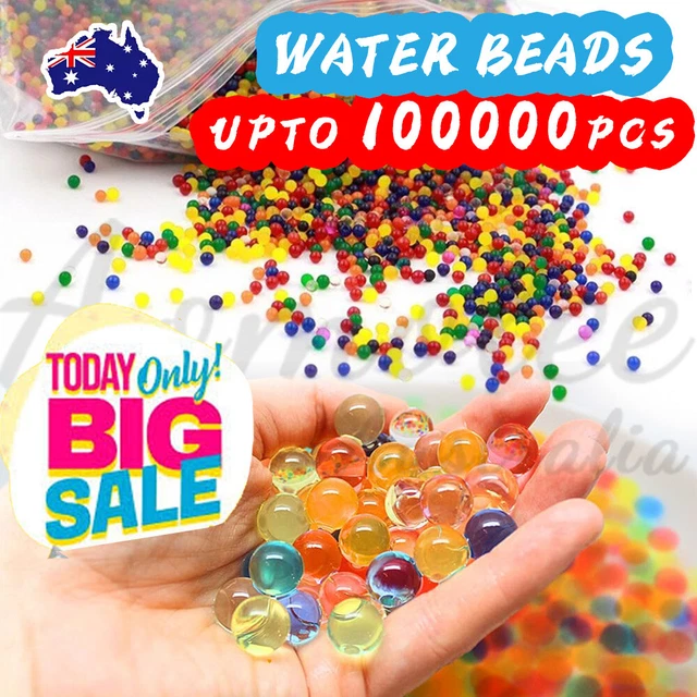 Crystal Water Beads Balls Pearls Glitter Jelly Gel Beads Party Giant Orbeez