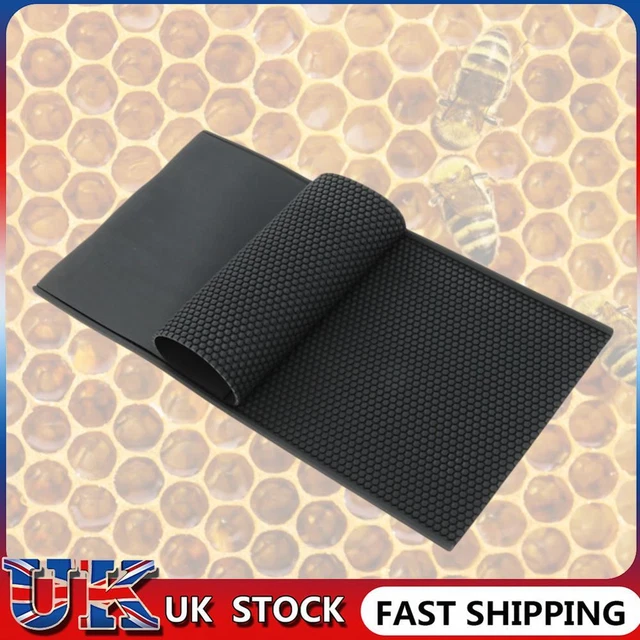 2pcs Beeswax Sheet Mold Silicone Beeswax Mold Soft Beeswax Making Tool (Black) ❀