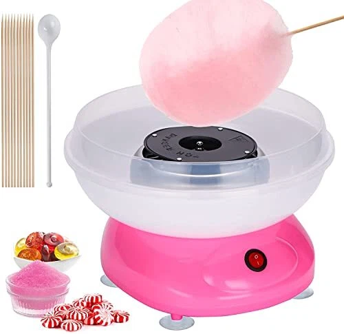 Cotton Candy Machine, 500W Portable Cotton Candy Makers for Kids Birthday