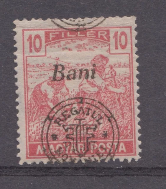 Romania 1918 STAMPS WWI Hungary Occupation issue 10 filler MNH POST