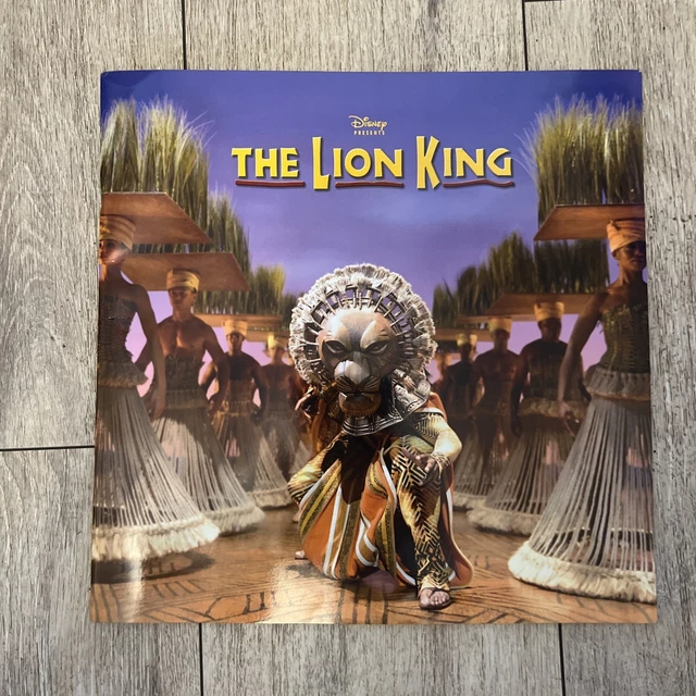 DISNEY’S LION KING Theatre Large Programme £21.52 - PicClick UK