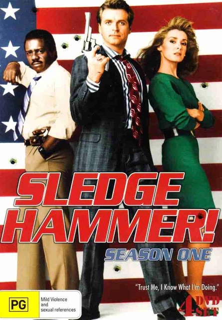 Sledge Hammer - 4 Disc - Season 1 - Crime Comedy TV Series - Plus Extras - DVD