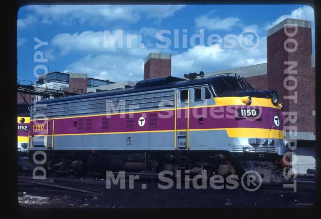 Original Slide MBTA Boston Clean Paint FP10 1150 1979