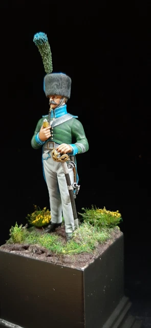 Figurine de sapeur des dragon métal modèles 54mm