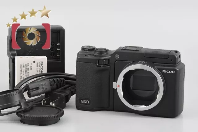 Mint!! Ricoh GXR 10.0 MP Digital Camera + GXR Mount A12 Leica M Mount Lens Unit