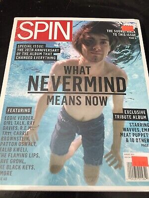 SPIN magazine 2011, Nirvana KURT COBAIN, Nevermind Tribute, Dave Grohl, Vedder