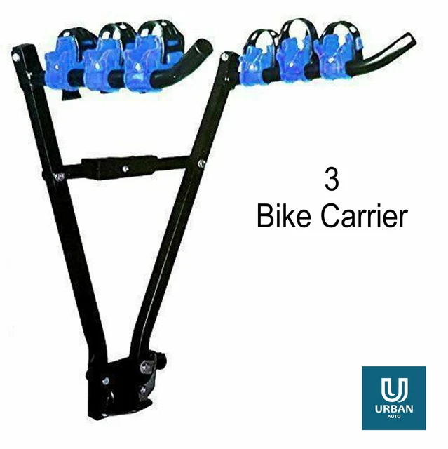 Porte-vélos Graber 3 Vélos - Fixation Coffre - Noir - Occasion