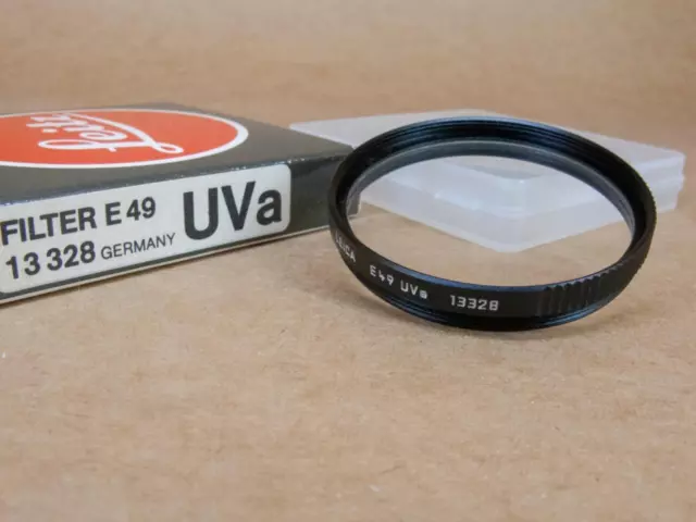 Filtro UVa Leitz Leica 13328 E49 negro - en caja