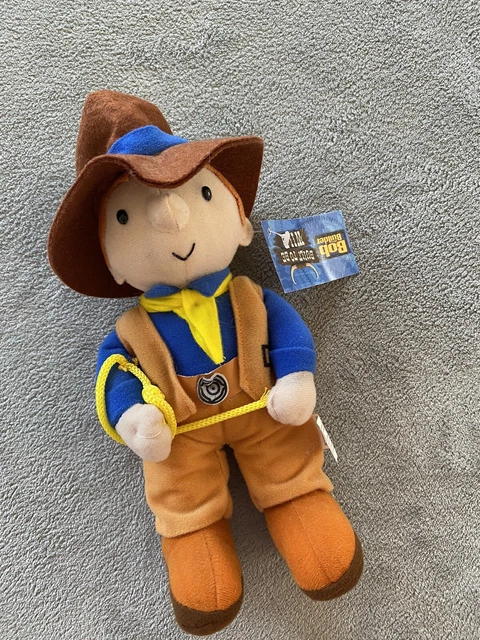 BOB THE BUILDER Bulit To Be Wild Cowboy Plush Soft Toy 10