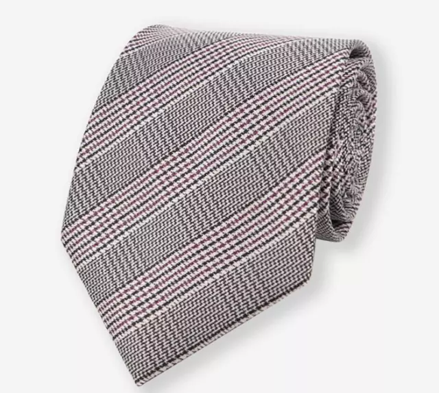 Mens Patterned Business Formal Ties Striped Woven Silk Imitation Tie Necktie