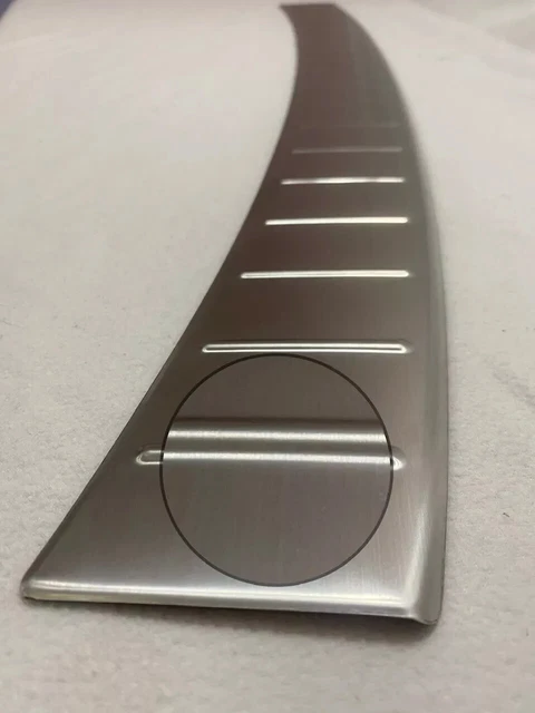 Gebürstet Ladekantenschutz Edelstahl Abkantung für VW Passat B8 3G Variant Kombi