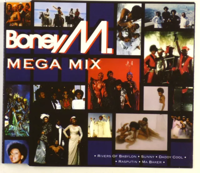 Maxi CD - Boney M. - Mega Mix - A4208