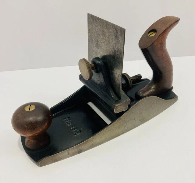Stanley # 112 Cabinet Makers Scraper Plane Sweetheart Iron Original Condition