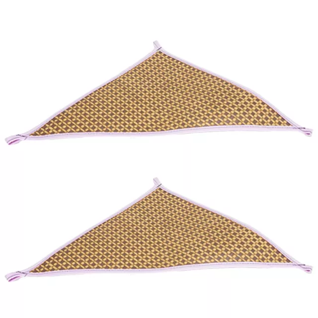 Accesorios de dragón barbudo gecko hamaca de verano 2 piezas