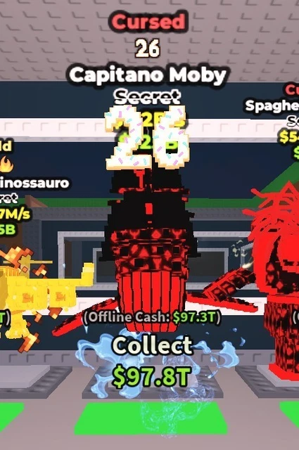 Capiitano Moby STEAL A BRAINROT Cursed Capitano Moby 2.2B/S £1.17 - PicClick UK