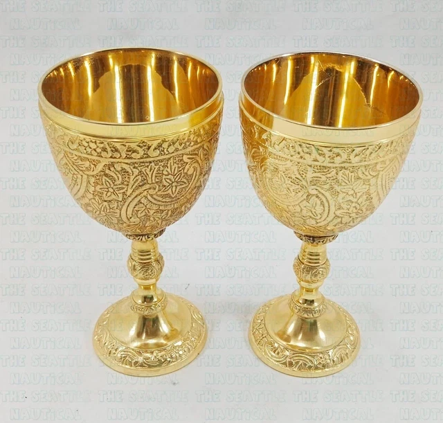 Lot De 2 Verres à Vin Orfeo Calice Par Ettore Sottsass – Cristal Italien 15cl