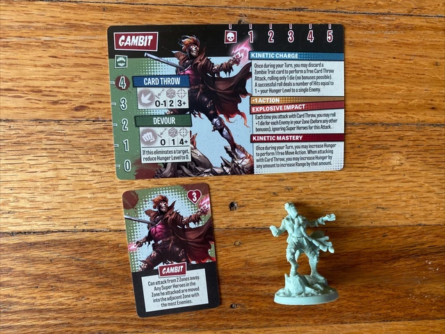Zombicide: Marvel Zombies - Miniature Bolivar Trask Et Cartes - Neuf Sous Blister