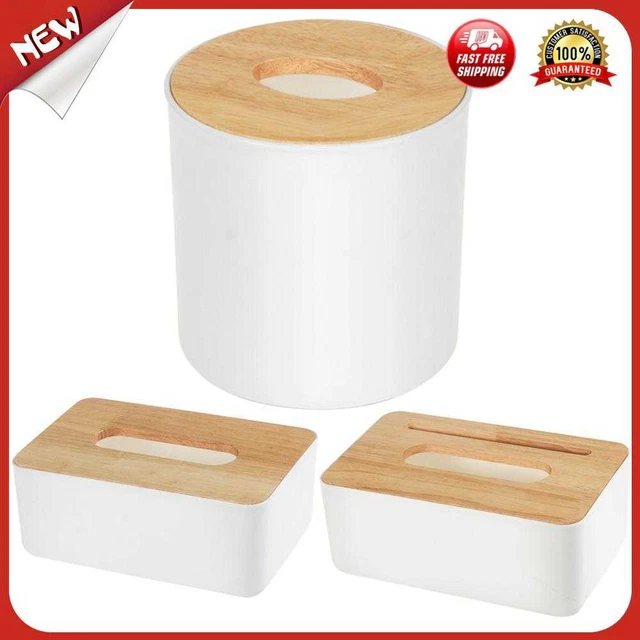 es Wooden Tissue Box Home Tissue Box Container Towel Napkin Tissue Holder